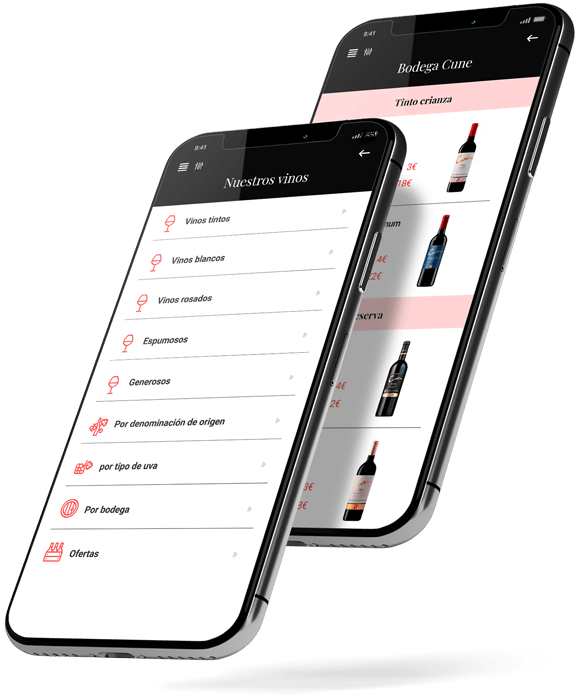 Carta de vinos digital gratis