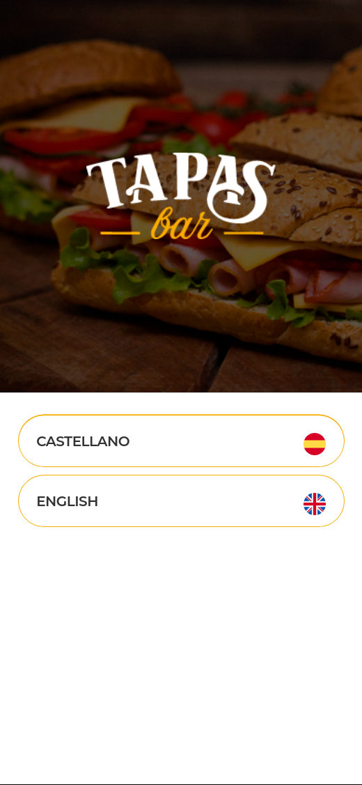 Carta digital de ejemplo: Bar de tapas